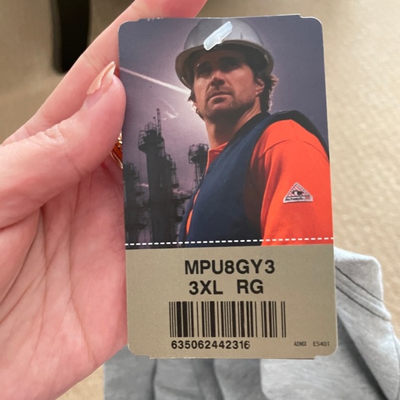 Bulwark Protection Men’s FR Long Sleeve - Picture 6 of 7